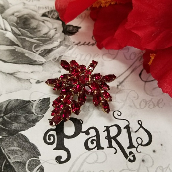 💜Amazing💖 VTG Leaf Brooch - Picture 2 of 8